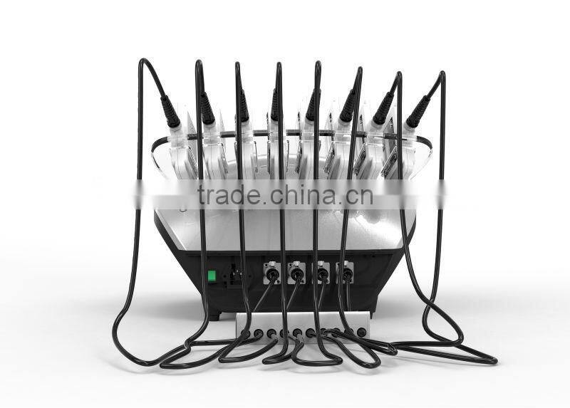 8 big pads and 2 small pads diode laser fat reduction machine