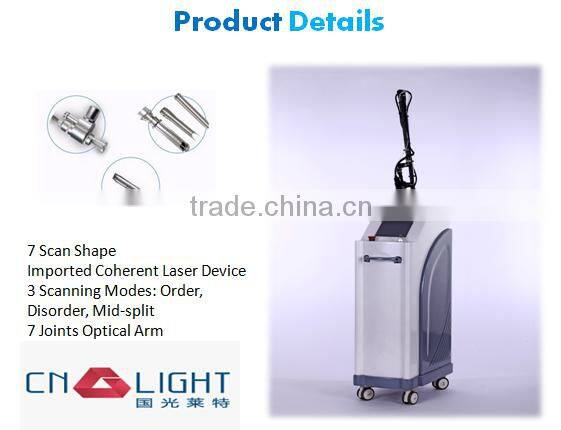 GGLT RF tube CO2 fractional laser vaginal tightening Skin rejuvenation machine price