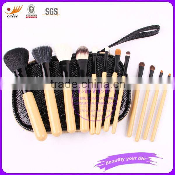 new best seller face cosmetic brush set with 12pcs