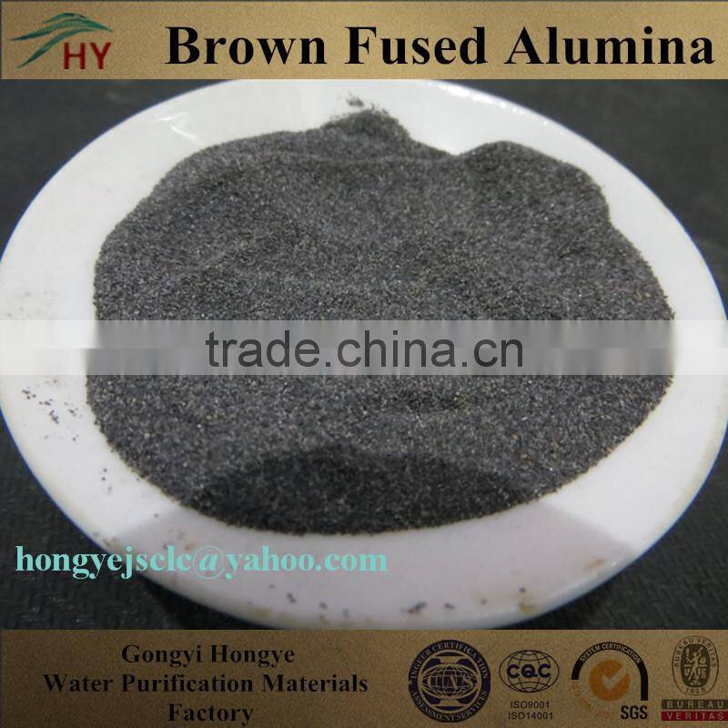 W40W20 first grade brown fused alumina fine powder for coating used brown corundum