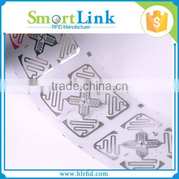 EPC global Gen2 ISO18000-6C Long Distance UHF Rfid inlay Tag,860~960Mhz uhf rfid label sticker tags for warehouse management