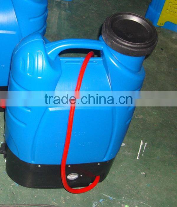China Vlais PE material 15L knapsack power sprayer battery powered garden sprayer