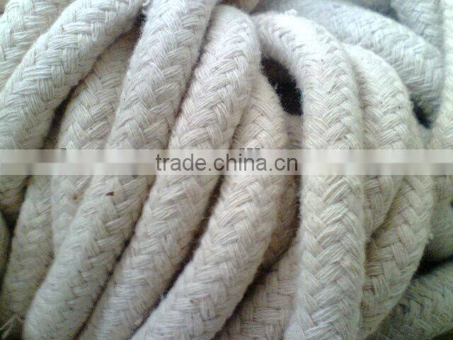 Cotton diamond braid rope