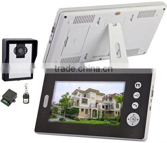 7" Digital Color Video Doorphone Wireless 7 inch Door Phone