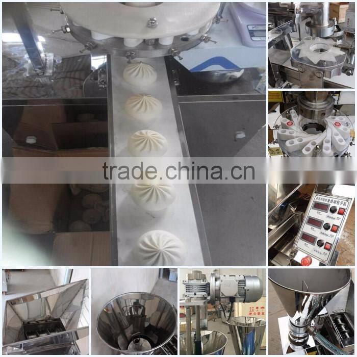 Double hoppers automatic chinese momo making machine