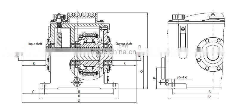 One Way Needle Roller Bearing HF1616 HF1716 HF1816
