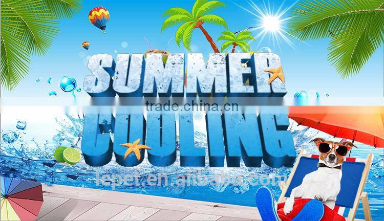 Low MOQ hot sale pet accessories cozy Waterproof Gel+Sponge cool seat cushion