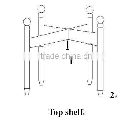 Removable Wooden Folding Tray Table