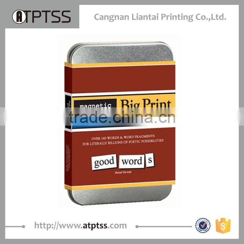 Novelty creative magnetic poetry kit