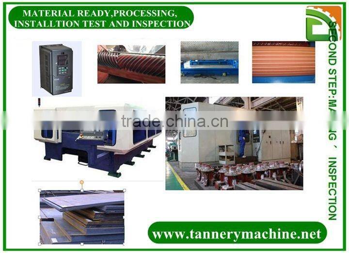 Italy quality 1500mm hydraulic leather fleshing machine
