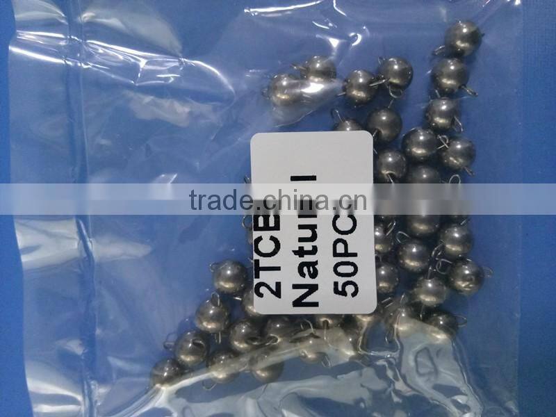 2017 wholesale offer for tungsten cheburashka sinker 1g-12g