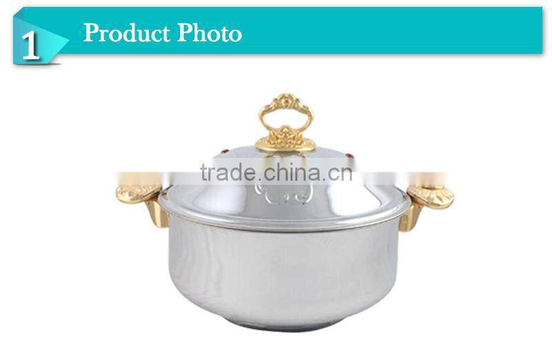 High quality double wall stainless steel vacuum warmer container (CSUI)