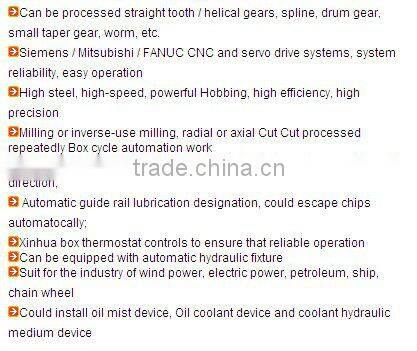 YK3132 CNC Gear Hobbing Machine