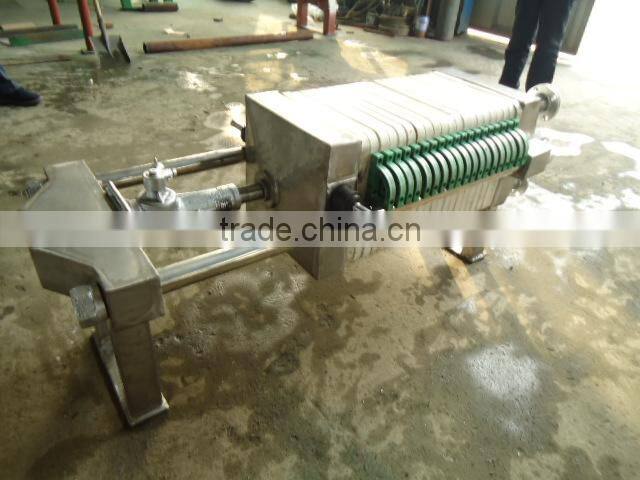 320 stainless steel wax press filter machine