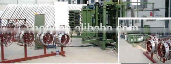 Fully automatic sandwich panel production line