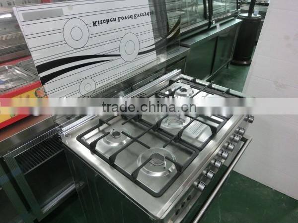 Commercial table top gas stove with oven ,gas stove burner, kitchen appliance gas stove