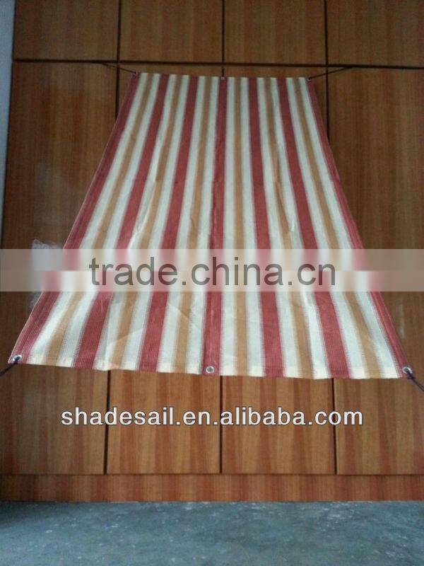 High HDPE anti UV window shade curtain/sail
