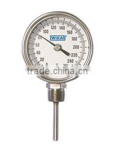 Bimetal Thermometer Stainless Steel & Wetted Parts Type TI.31 - Process Grade Resettable