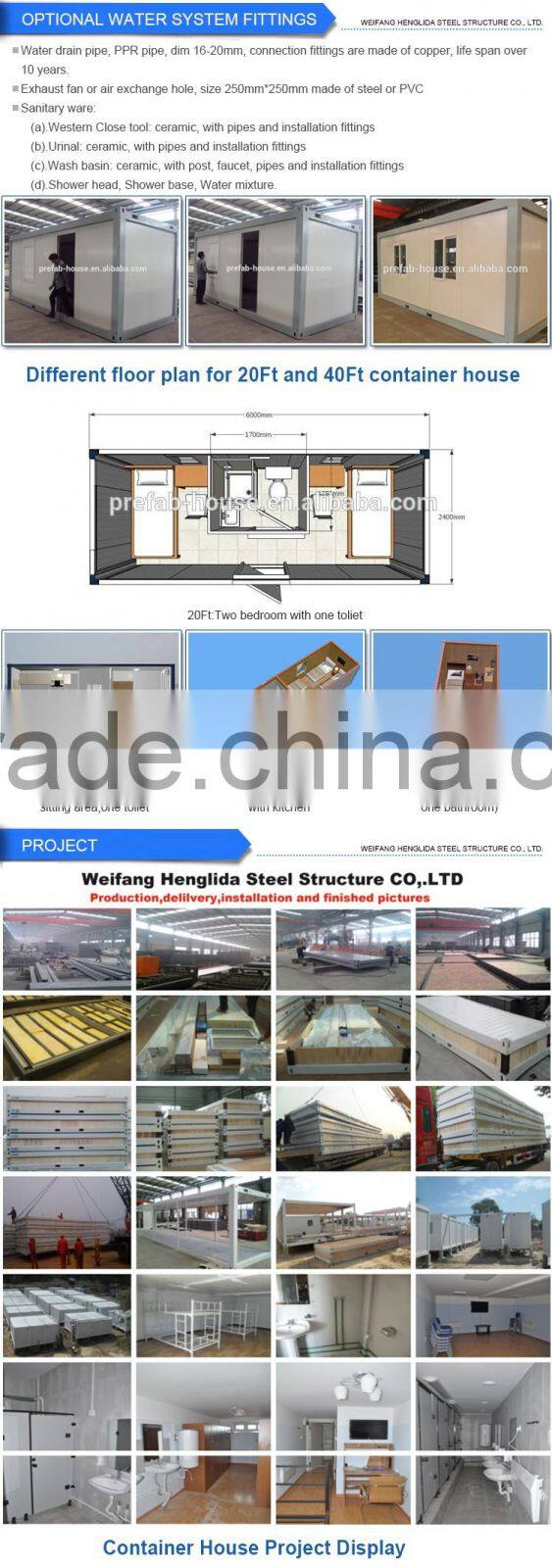 Professional supplier of insulated movable houses for sale