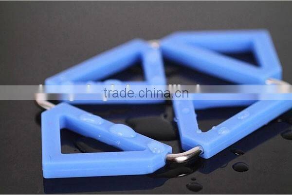 silicone stainless steel placemat trivet table mat heat resistant for bowl plate cup