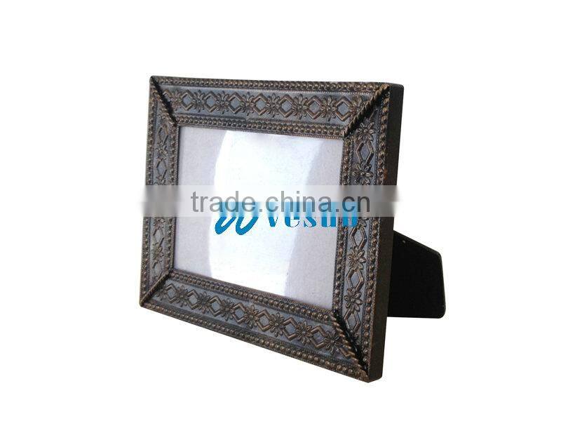 Sublimation Iron tile Photo frame with metal insert