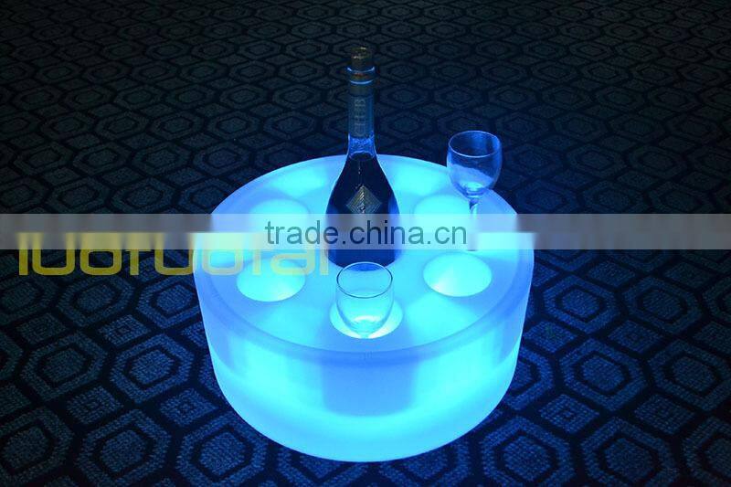 2015 New design Wine Glass Holder Tray Bar Serving Tray Led Bar Tray LTT-WB08D