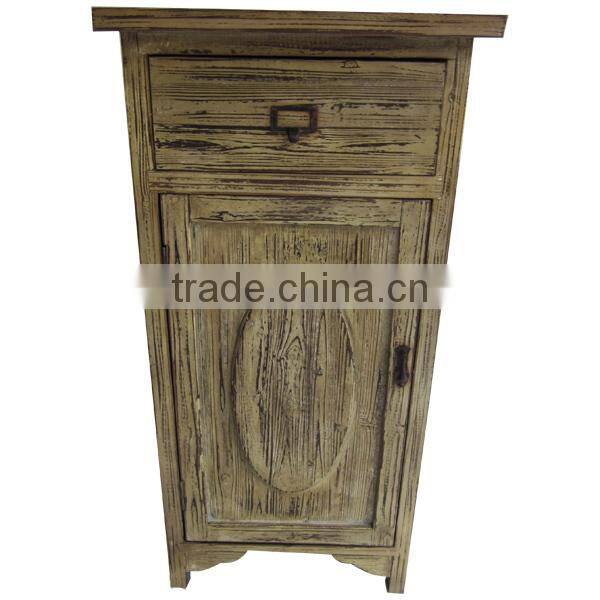 Wooden Living Room Cabinet Vintage Storage Cabinet Wholesale Minhou Wooden Furniture