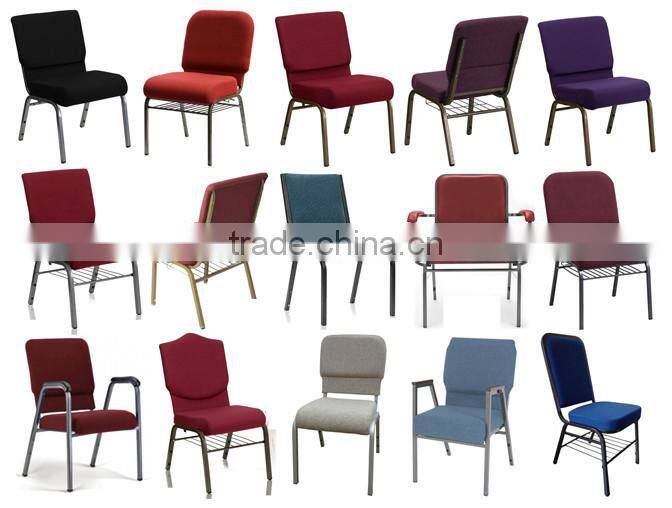 Padded Stacking wholesale church chair Used