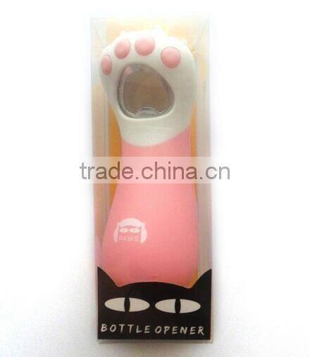 CY165 Cute Cat Kitty Kitten Paw Beer Coke Bottle Opener Gift