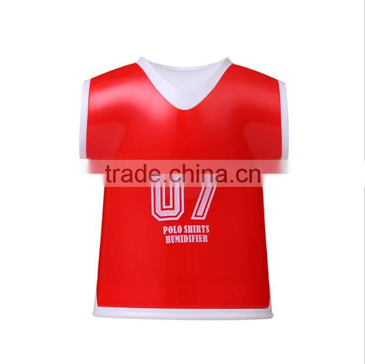 New Creative Shirt Design House Mini Humidifier, USB Desktop Electric Polo Shirts Air Humidifier For Wholesale