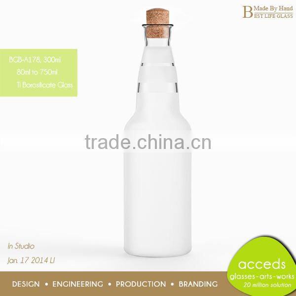 New Innovationsl Borosilicate Cheap Novelty Whiskey Bottle