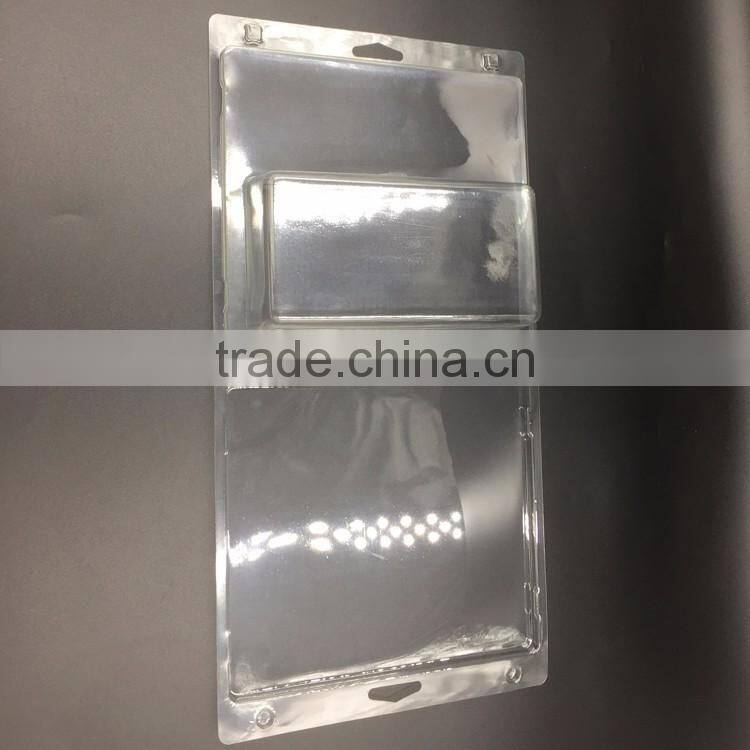 PET stand blister packing Shower gel double blister pack,stand blister