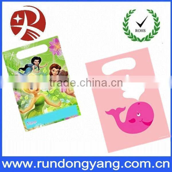 die cut handle halloween shopping bag with carton printing