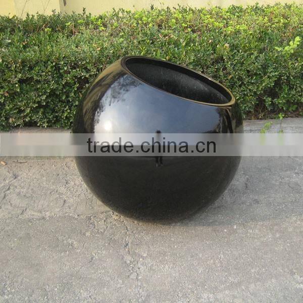 FO-299 Oval stylish fiberglass planter