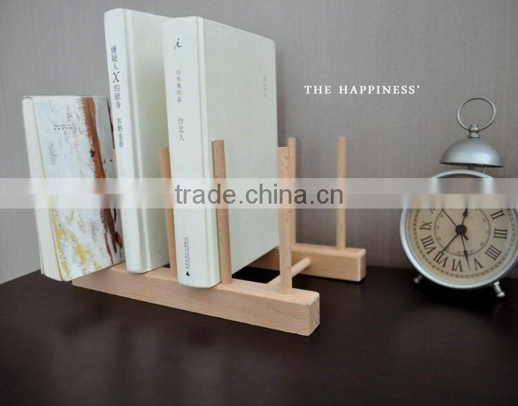 The clean health wooden dish rack,book rack