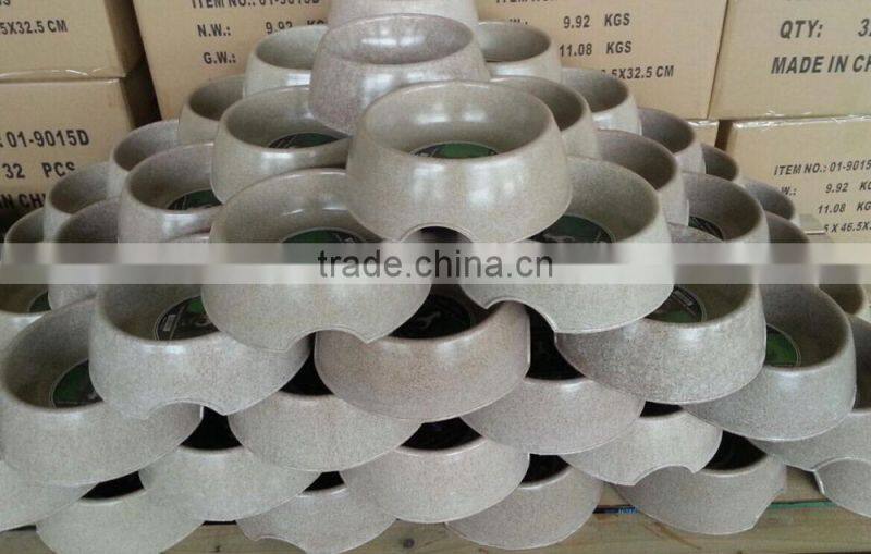 biodegradable bamboo fiber dog bowl ,bamboo fiber pet bowl ,bamboo pet pot