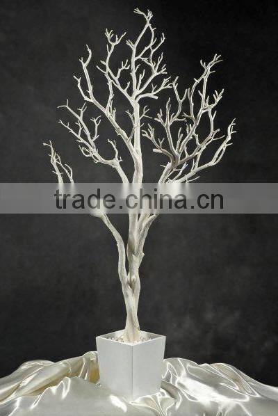 white coral branch for wedding decoration