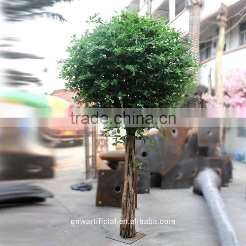 Simulation Banyan Tree Umbrella Shaped Trees for Decoration BTR012 GNW
