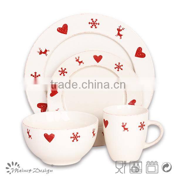 16 pcs Christmas gifts for the hotel and catering cutlery sets for