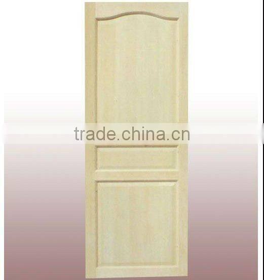 simple pine wood door