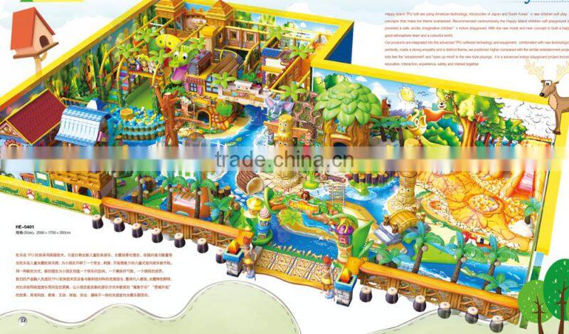 $35.00 Various uniqe theme different from your competitor (HD-8401)Children Naughty Castle Indoor Playground Price