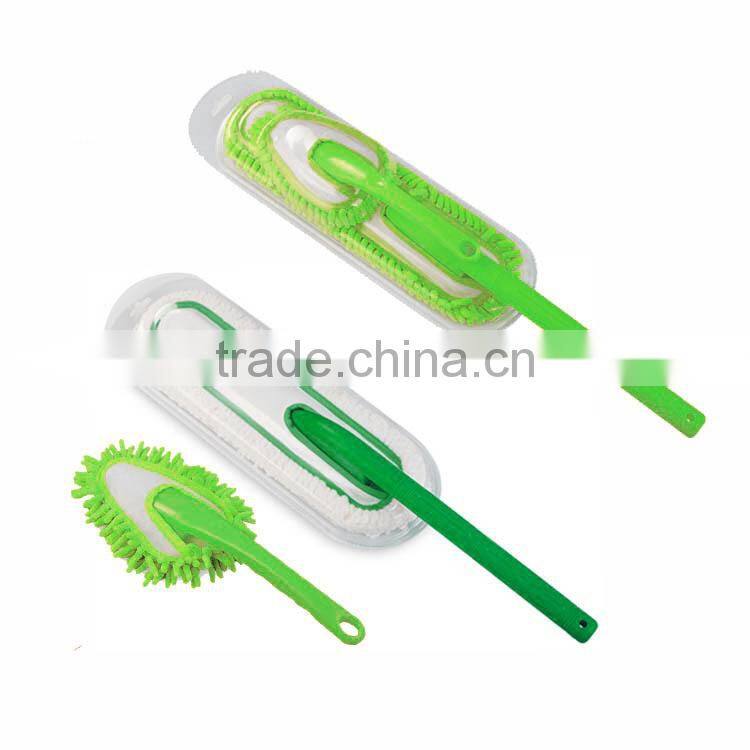 Lint free microfiber duster mop kit