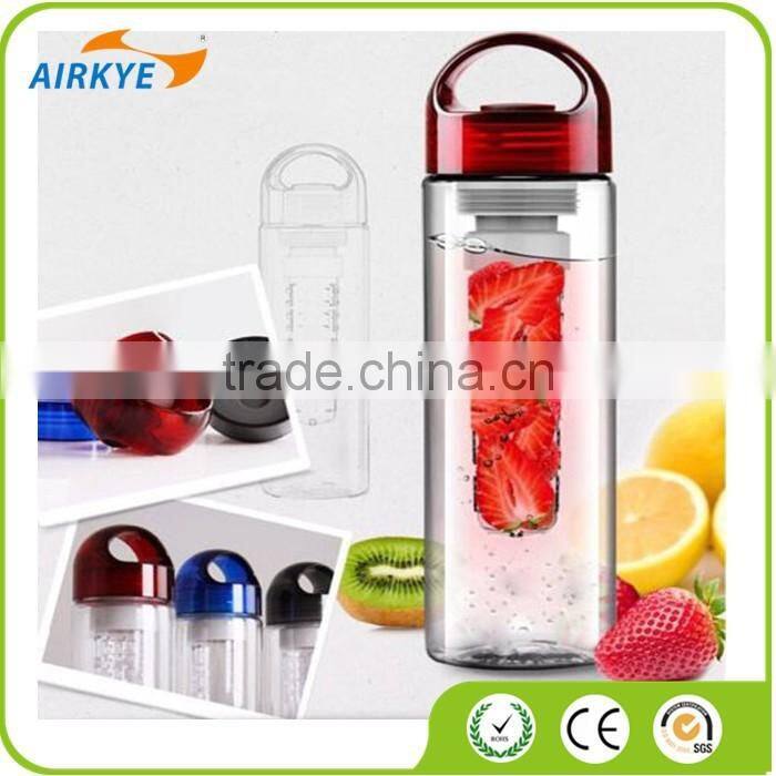 Fruit Infusing Water Bottle Sports Health Lemon Juice Make Bottle