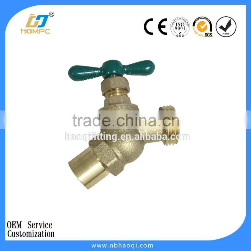 brass hose bibb