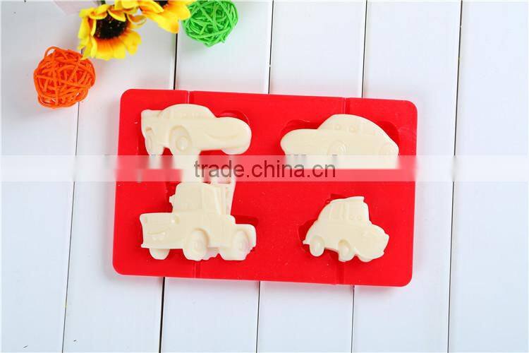 Heat resistant car silicone chocolate fondant mould