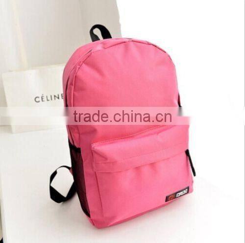 Mid-size School Book Bag Backpack Day Pack Padded Straps Bright