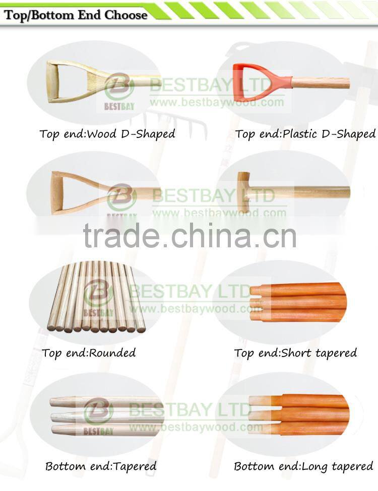 150*3.6cm wooden shovel handle with cheap price