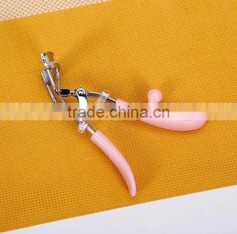 Top quality PP handle carbon steel best price women nature make up eyelash curl