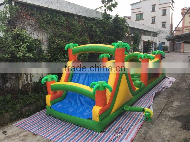 New finished inflatable obstacle course with factory lower price