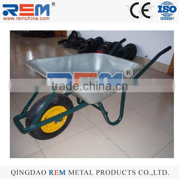 heavy duty wheelbarrow wb6414t air wheel orange wheel rim load 100-200kg